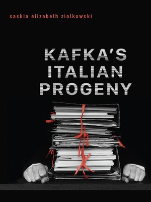 cover image of Kafka's Italian Progeny